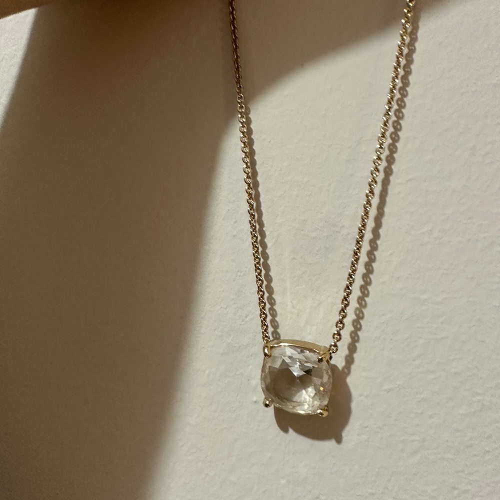 Kate Spade Clear Gumdrop Necklace